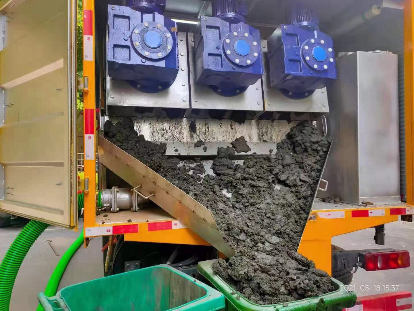 佳木斯化粪池清掏城市维护站-泥浆净化干湿分离处理